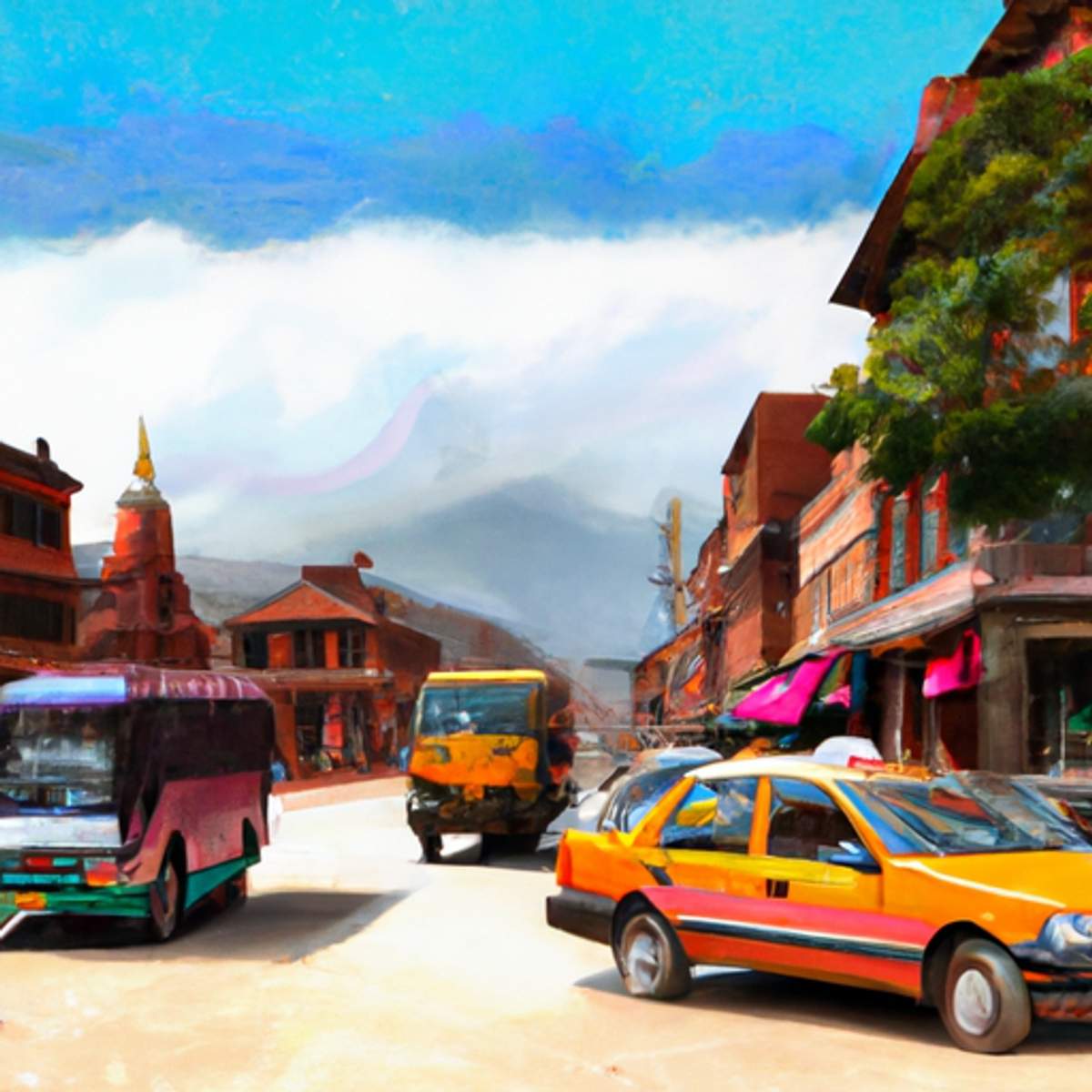 Taxikosten in Nepal
