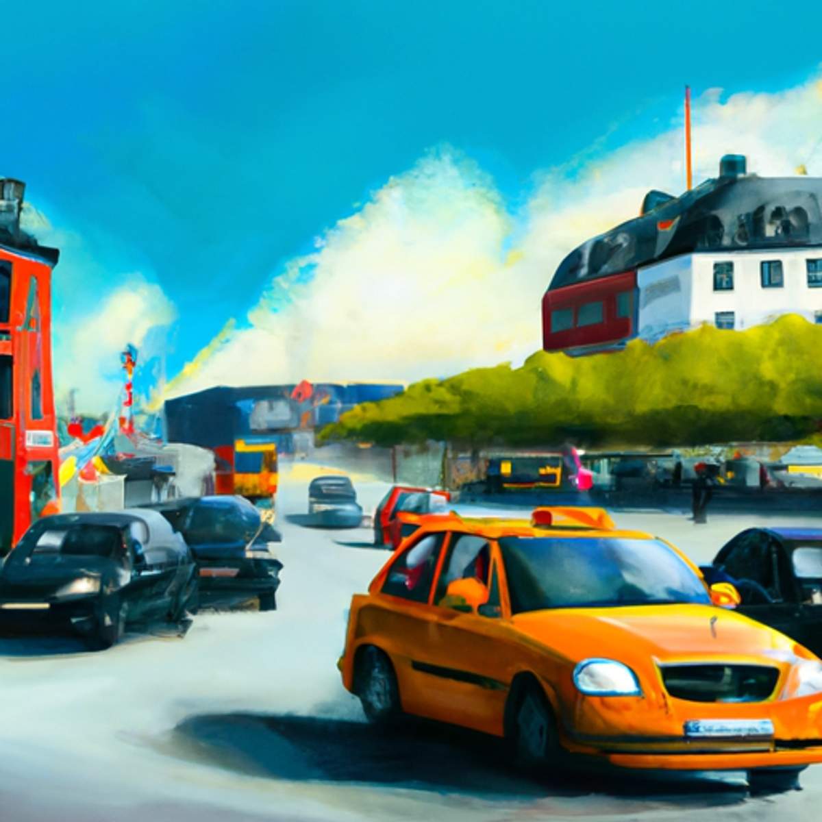 Taxikosten in Dänemark