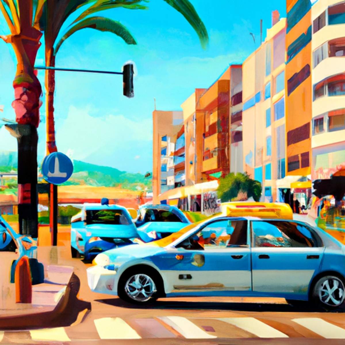 Taxikosten in Spanien