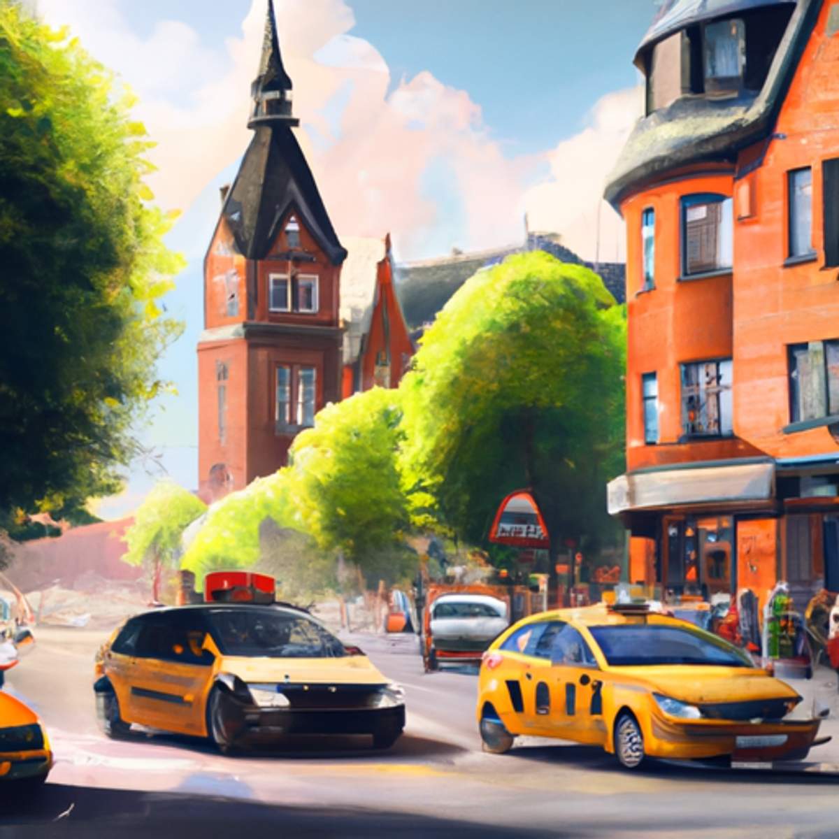 Taxikosten in Dänemark