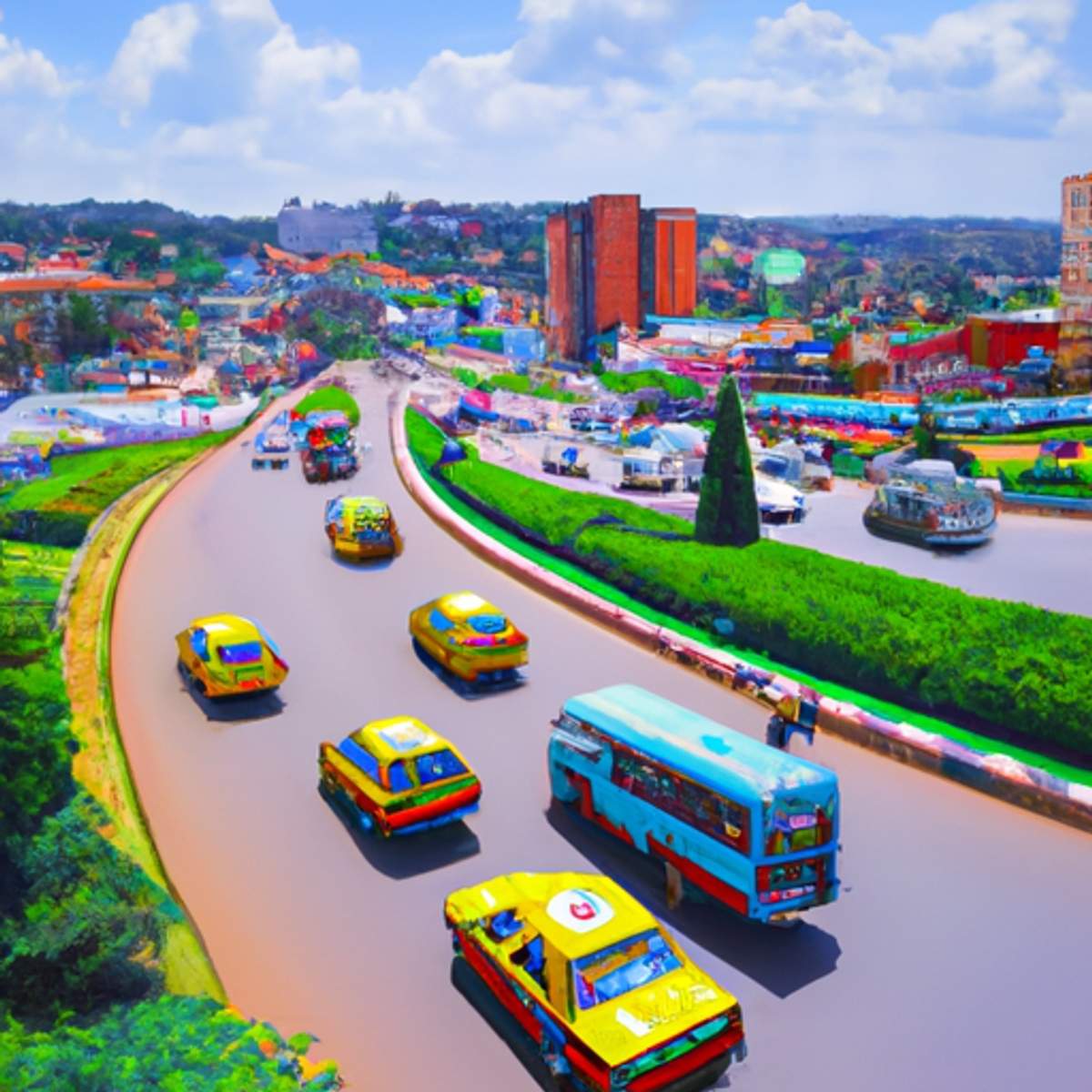 Taxikosten in Rwanda