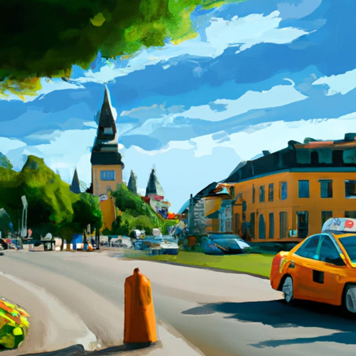 Taxikosten in Schweden