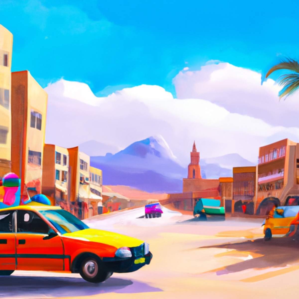 Taxikosten in Marokko