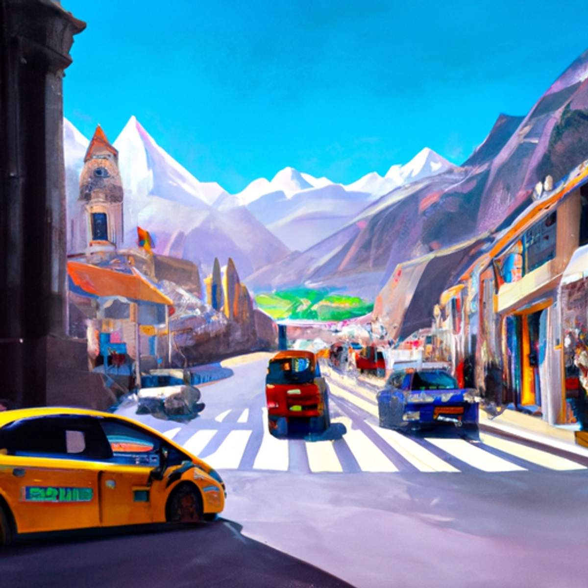 Taxikosten in Bolivien