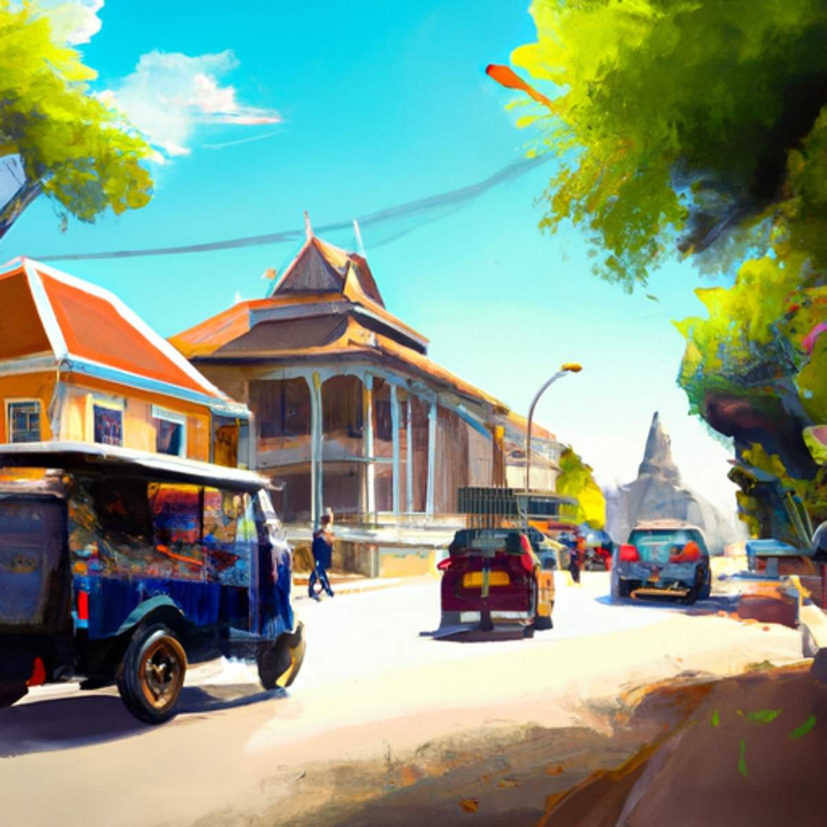 Taxikosten in Cambodia