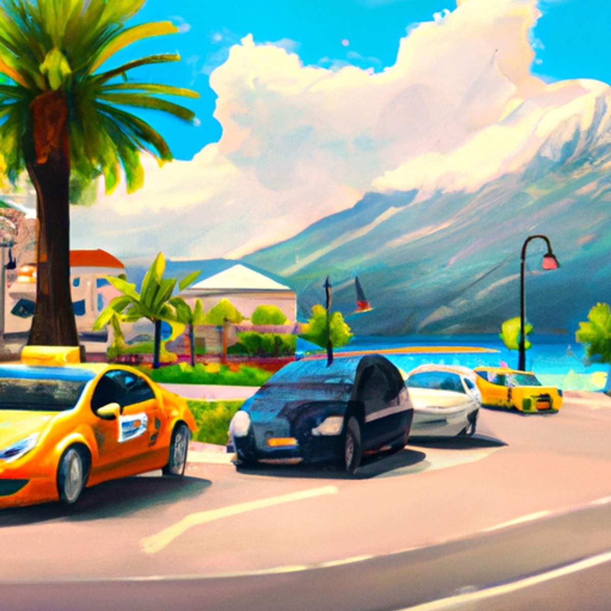 Taxikosten in Montenegro