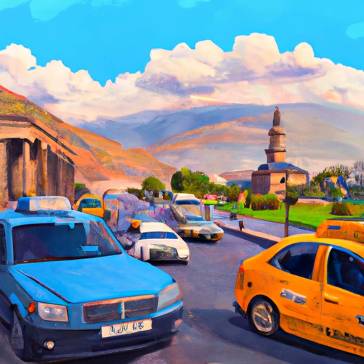 Taxikosten in Armenien