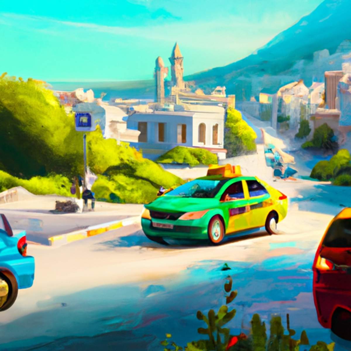 Taxikosten in Griechenland