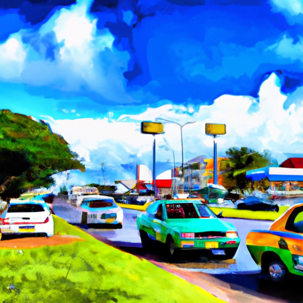Taxikosten in Guyana