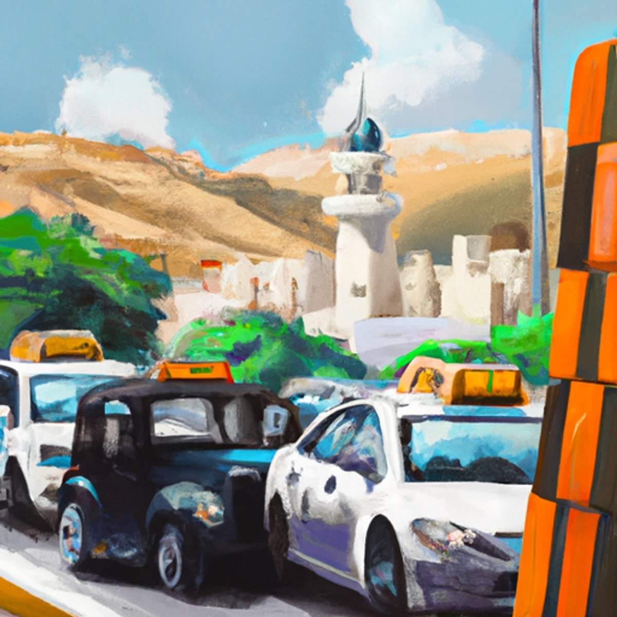 Taxikosten in Jordan