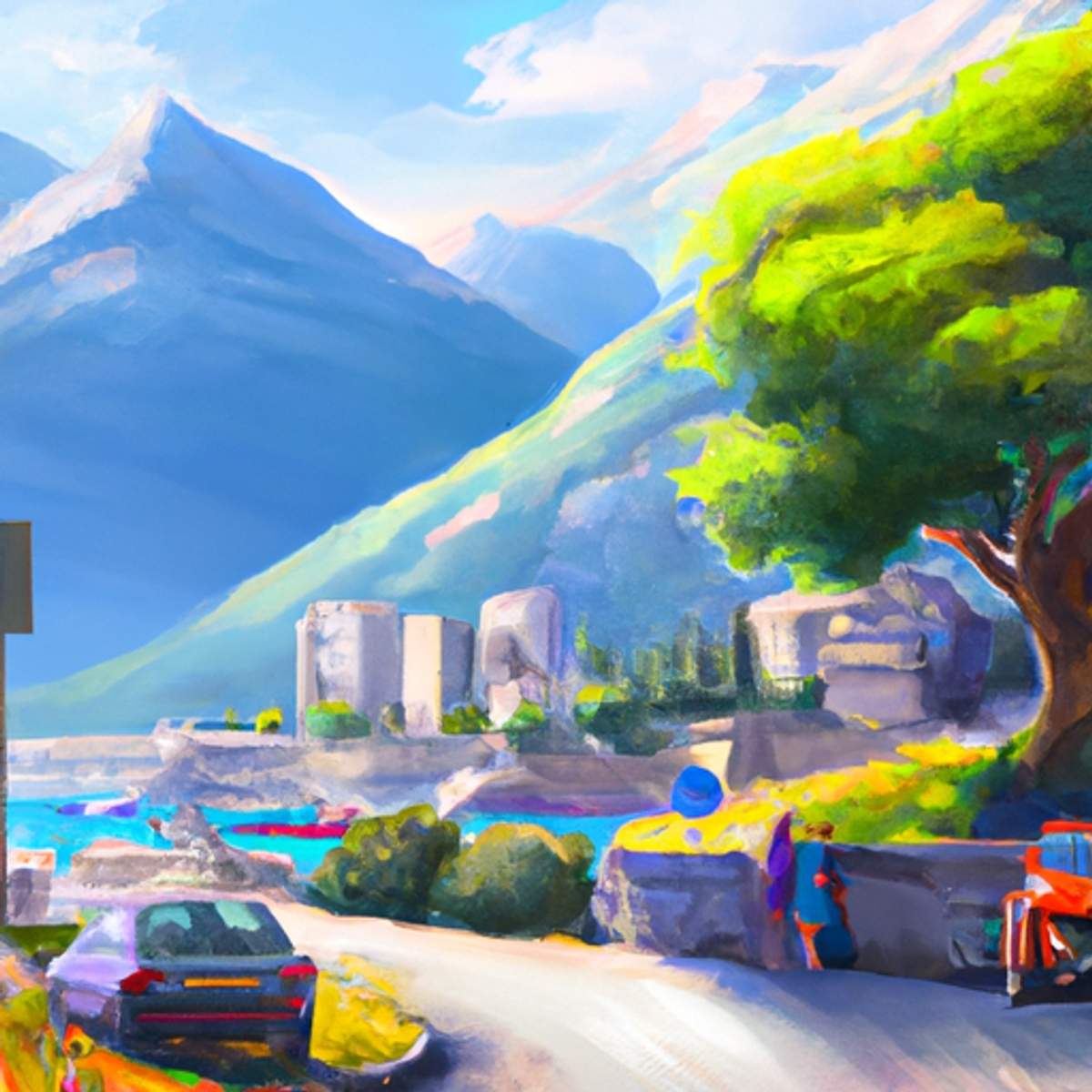 Taxikosten in Montenegro