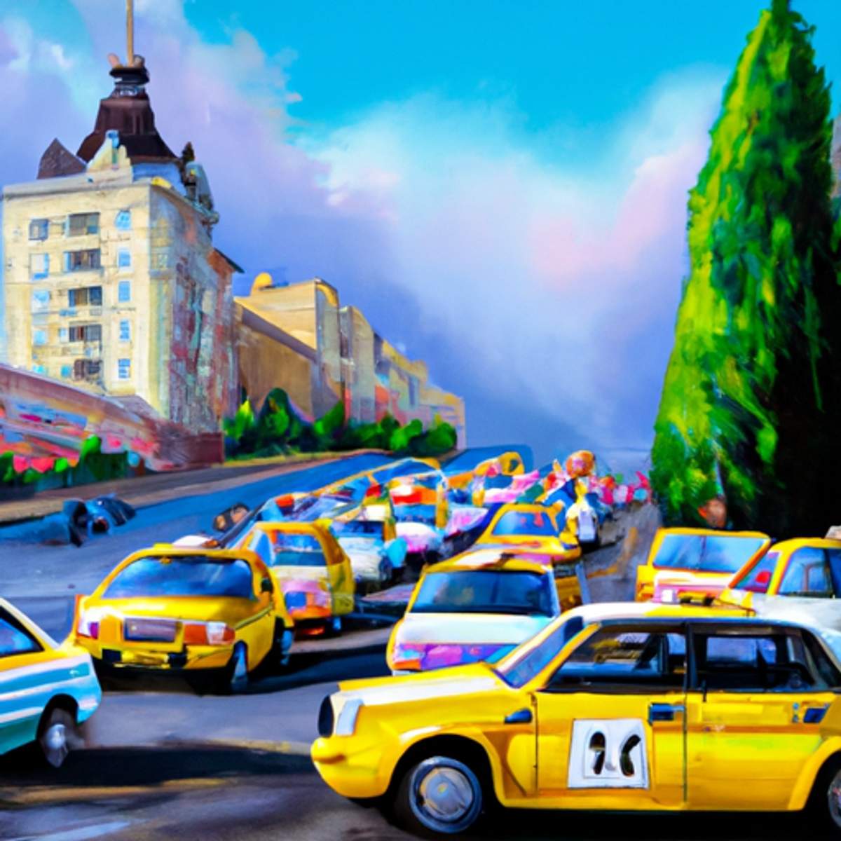 Taxikosten in Ukraine